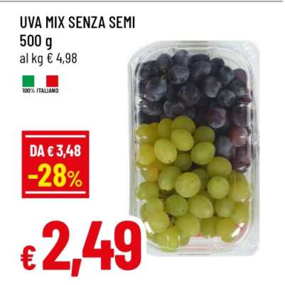 UVA MIX SENZA SEMI