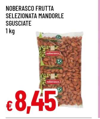 Noberasco Frutta Selezionata Mandorle Sgusciate