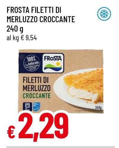 FROSTA Filetti di Merluzzo Croccante