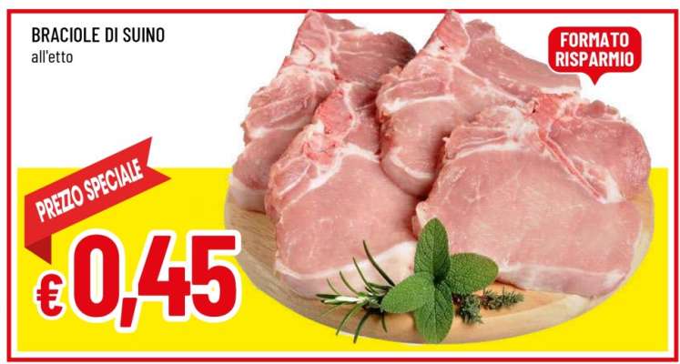 Braciole di suino