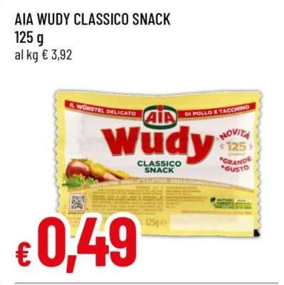 AIA Wudy Classico Snack