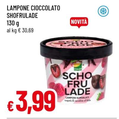 LAMPONE CIOCCOLATO SHOFRULADE