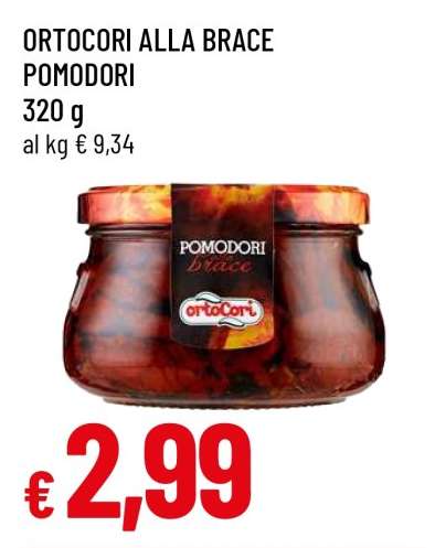 ORTOCORI ALLA BRACE POMODORI