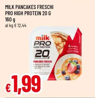 MILK PANCAKES FRESCHI PRO HIGH PROTEIN 20 G