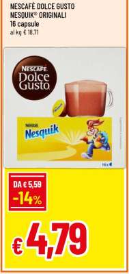 NESCAFÉ DOLCE GUSTO NESQUIK® ORIGINALI