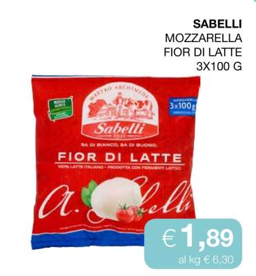 Sabelli Mozzarella Fior di Latte
