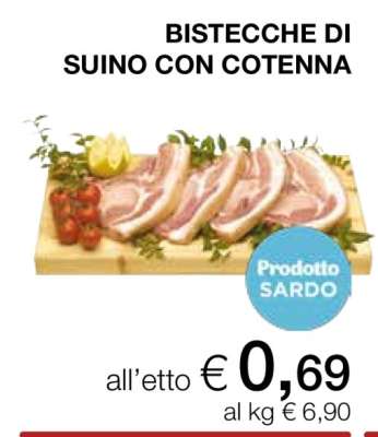 Bistecche di Suino con Cotenna