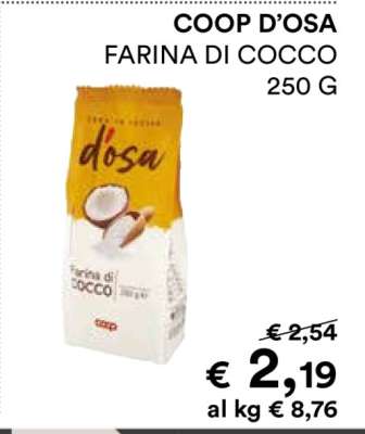 COOP D’OSA FARINA DI COCCO