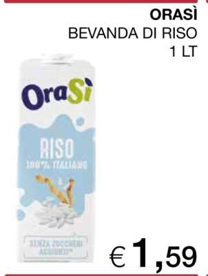 OraSì Bevanda di Riso