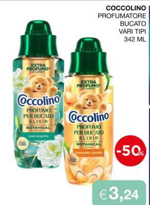 COCCOLINO Profumatore Bucato