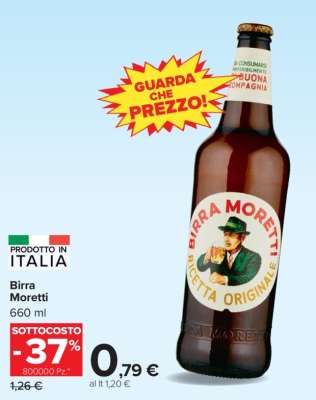 BIRRA MORETTI