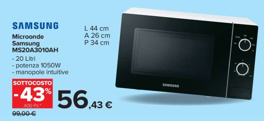 Microonde Samsung MS20A3010AH