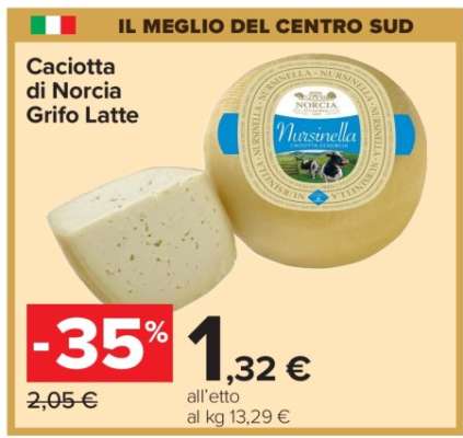 Caciotta di Norcia Grifo Latte