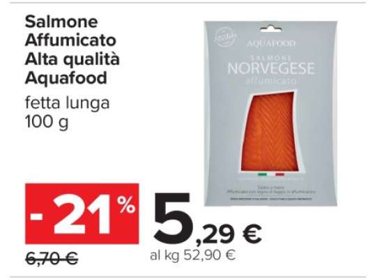 Salmone Affumicato Alta qualità Aquafood