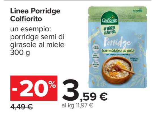 Linea Porridge Colfiorito