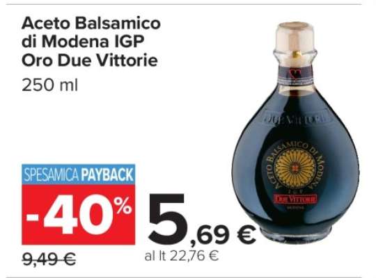 Aceto Balsamico di Modena IGP Oro Due Vittorie