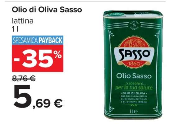 OLIO DI OLIVA SASSO