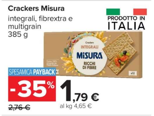 CRACKERS MISURA