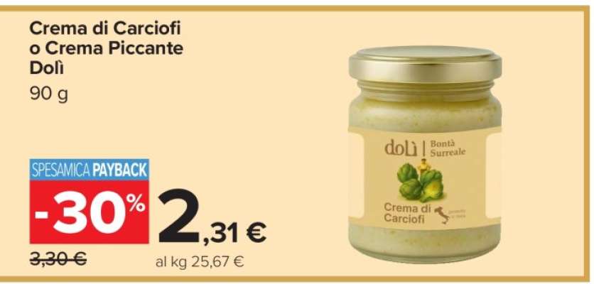 Crema di Carciofi o Crema Piccante Dolì