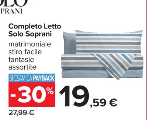 Completo Letto Solo Soprani