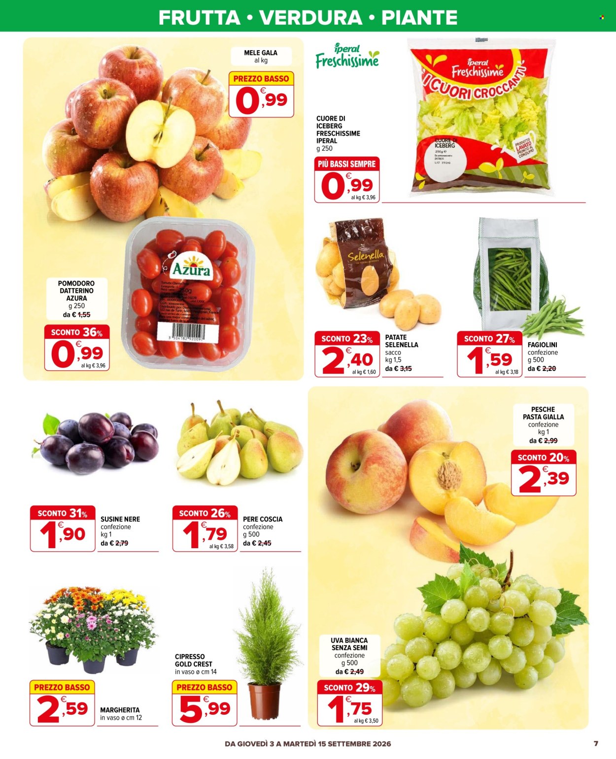 Volantino Iperal - 3/9/2026 - 15/9/2026. Pagina 7