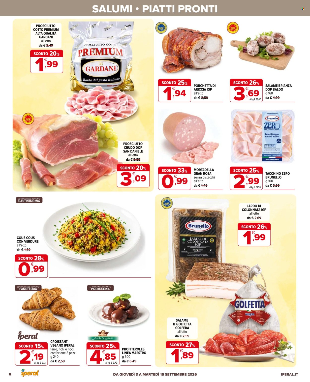 Volantino Iperal - 3/9/2026 - 15/9/2026. Pagina 8