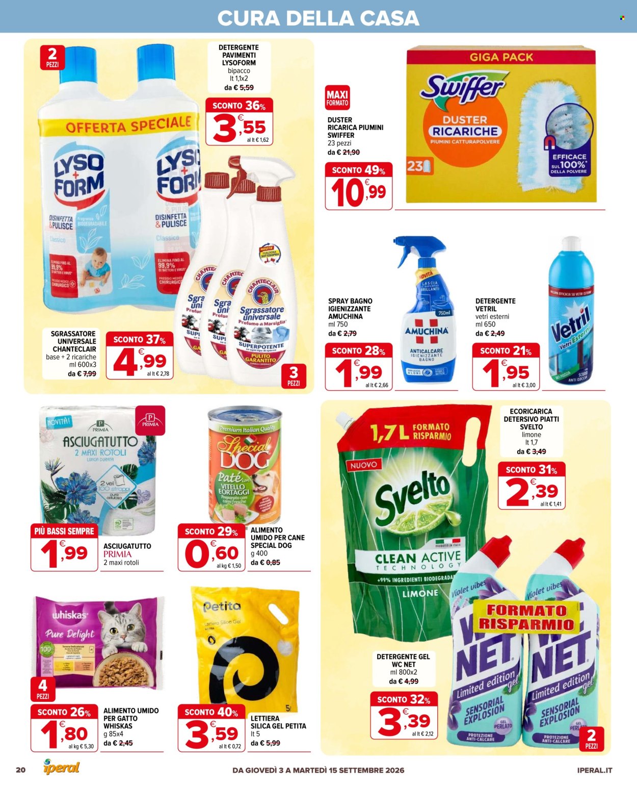 Volantino Iperal - 3/9/2026 - 15/9/2026. Pagina 20