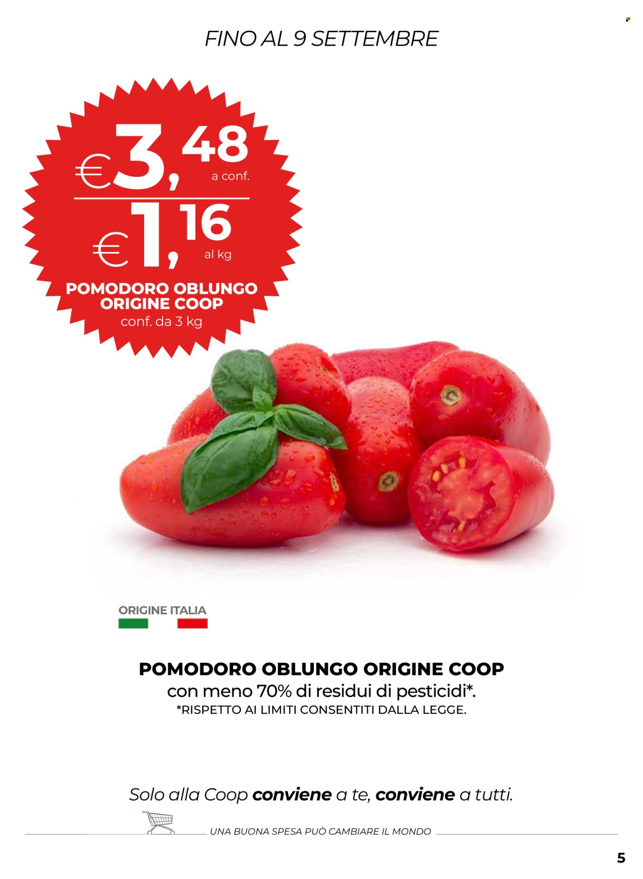 Volantino Coop - 3/9/2026 - 16/9/2026. Pagina 5