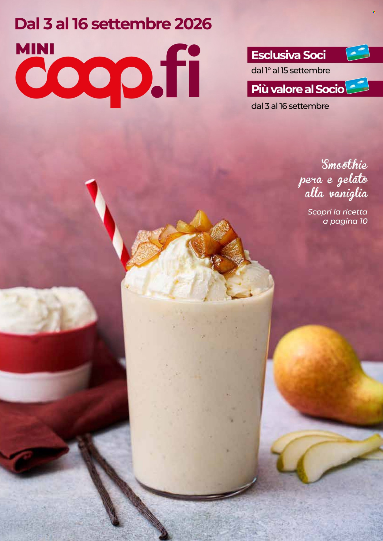 Volantino Coop - 3/9/2026 - 16/9/2026. Pagina 1
