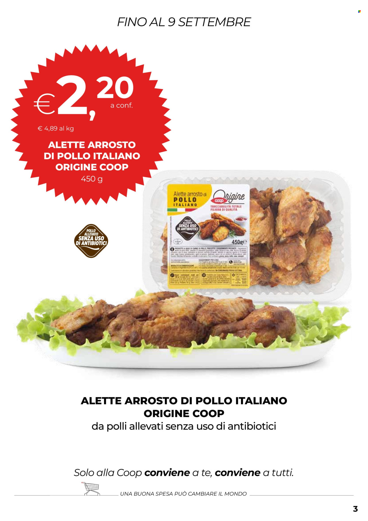 Volantino Coop - 3/9/2026 - 16/9/2026. Pagina 3