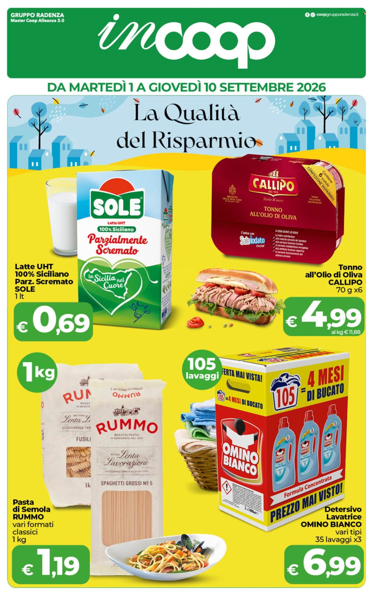 Volantino Coop - 1/9/2026 - 10/9/2026. Pagina 1