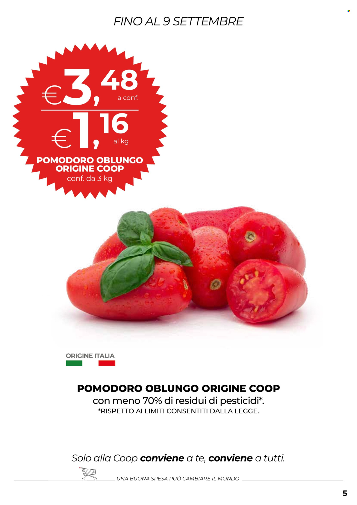 Volantino Coop - 3/9/2026 - 16/9/2026. Pagina 5