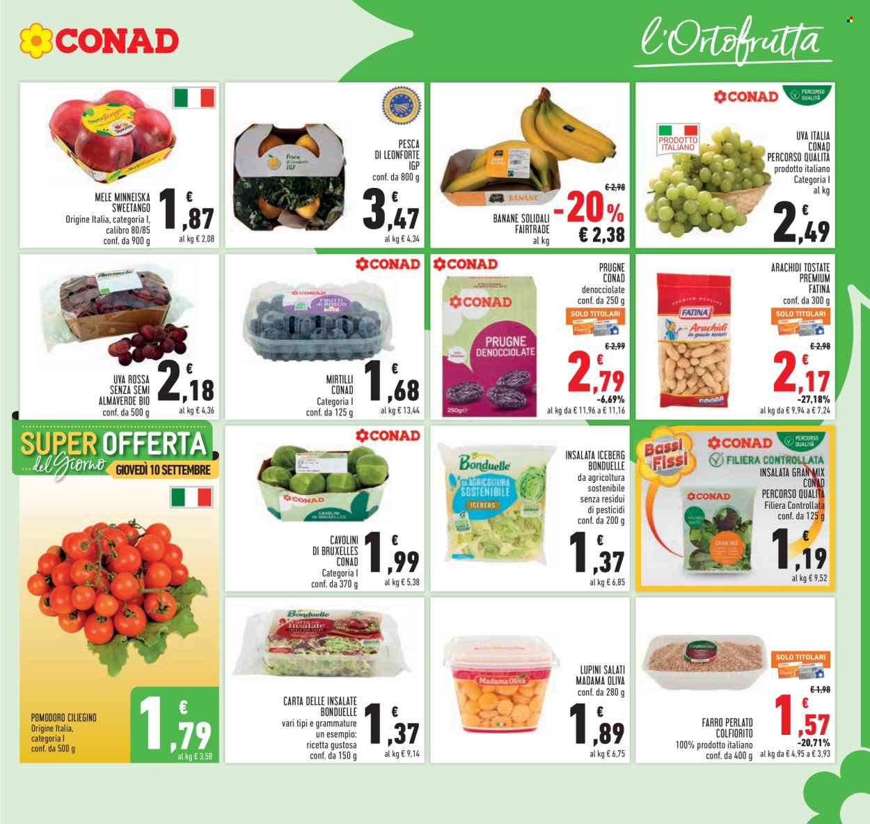 Volantino Conad - 9/9/2026 - 22/9/2026. Pagina 5