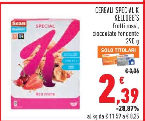 Cereali Special K Kellogg's