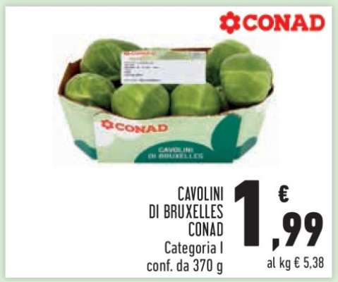 Cavolini di Bruxelles CONAD