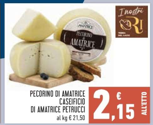 Pecorino di Amatrice Caseificio di Amatrice Petrucci