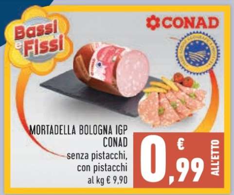 Mortadella Bologna IGP CONAD