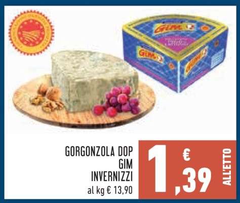 GORGONZOLA DOP GIM INVERNIZZI