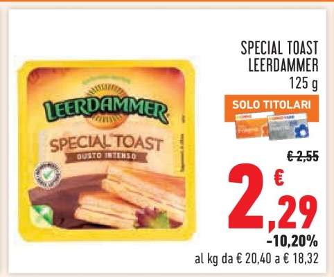 SPECIAL TOAST LEERDAMMER