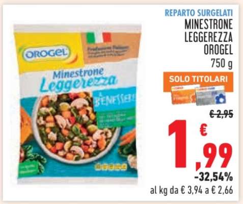 Minestrone Leggerezza Orogel