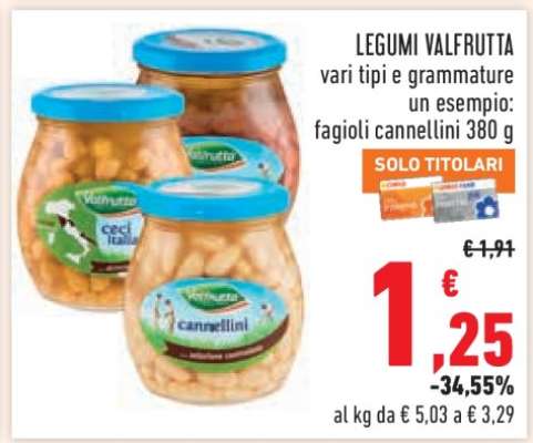 LEGUMI VALFRUTTA