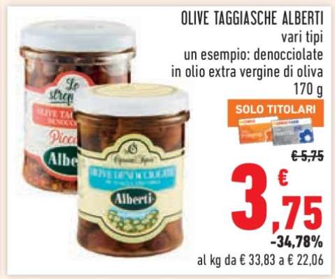 Olive Taggiasche Alberti