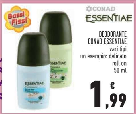 Deodorante CONAD Essentiae