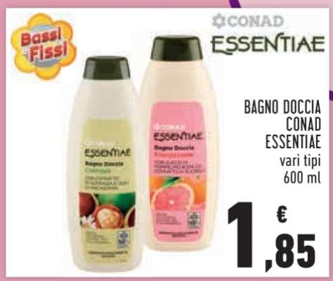 BAGNO DOCCIA CONAD ESSENTIAE