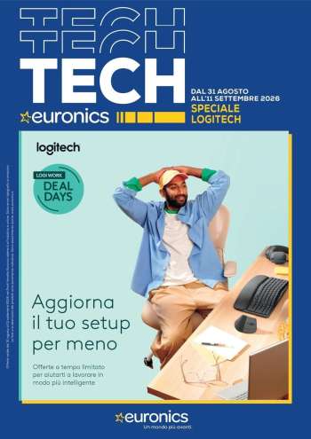Volantino Euronics - 31/8/2026 - 11/9/2026.