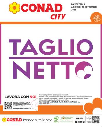 Volantino Conad City - 4/9/2026 - 10/9/2026.