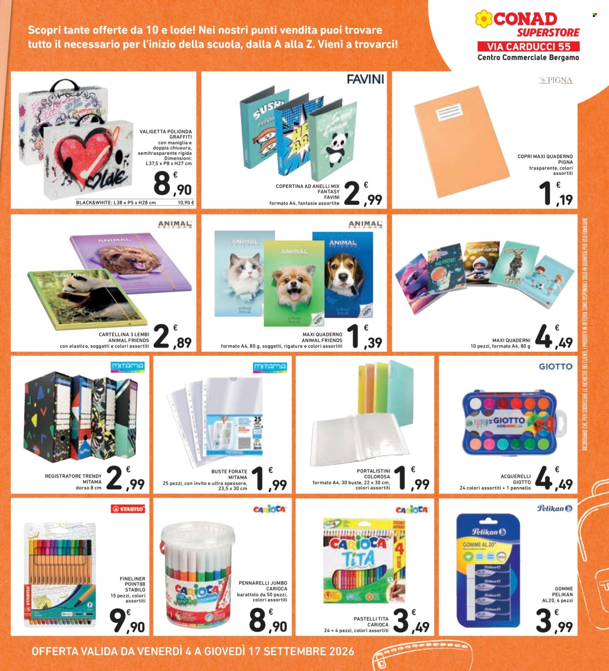 Volantino Conad Superstore - 4/9/2026 - 13/9/2026. Pagina 41