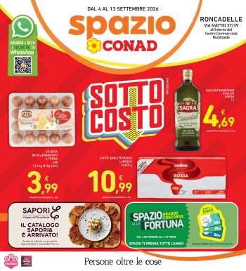 Volantino Spazio Conad - 4/9/2026 - 13/9/2026.