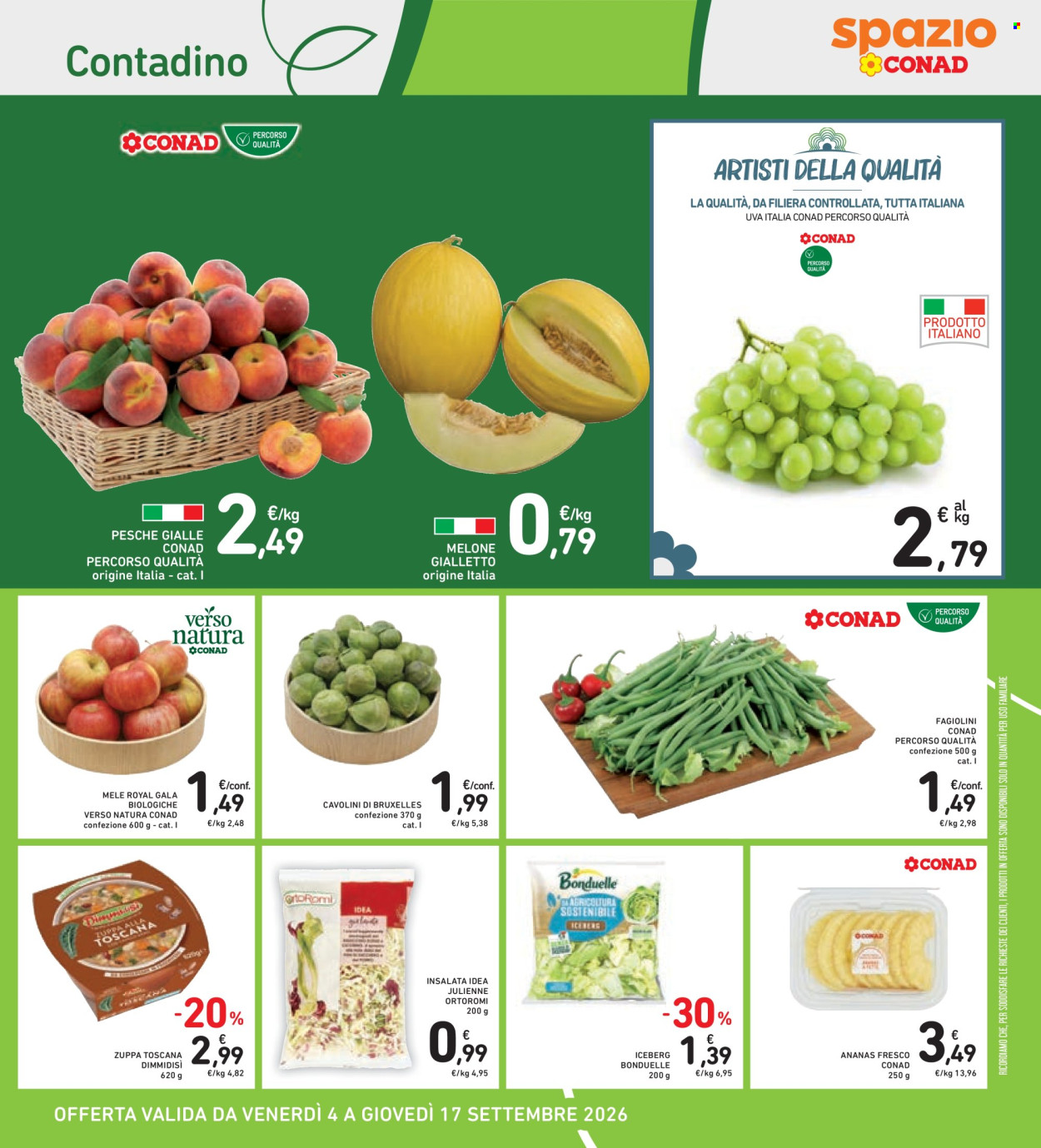 Volantino Spazio Conad - 4/9/2026 - 13/9/2026. Pagina 15
