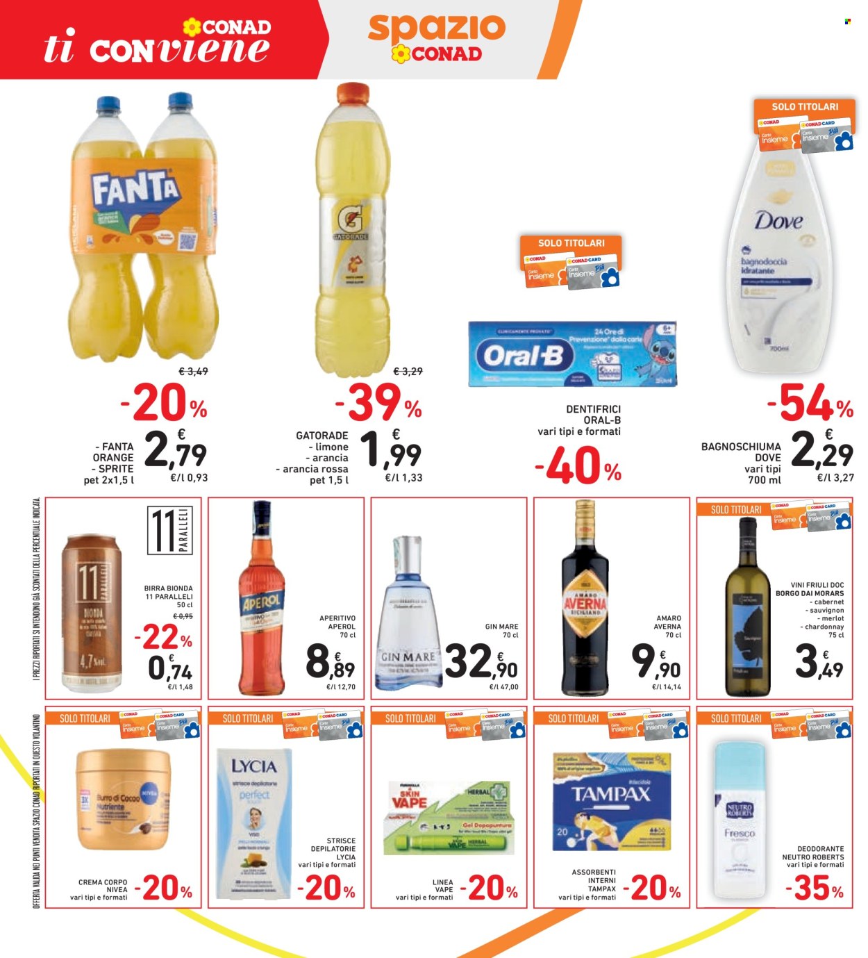 Volantino Spazio Conad - 4/9/2026 - 13/9/2026. Pagina 34